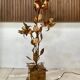 Handcrafted Gilded Metal Florentine Table or Floor Lamp by Hans Kögl, 1960s