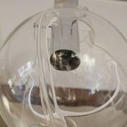 Murano blown glass pendant light 'Membrane' Toni Zuccheri 1960