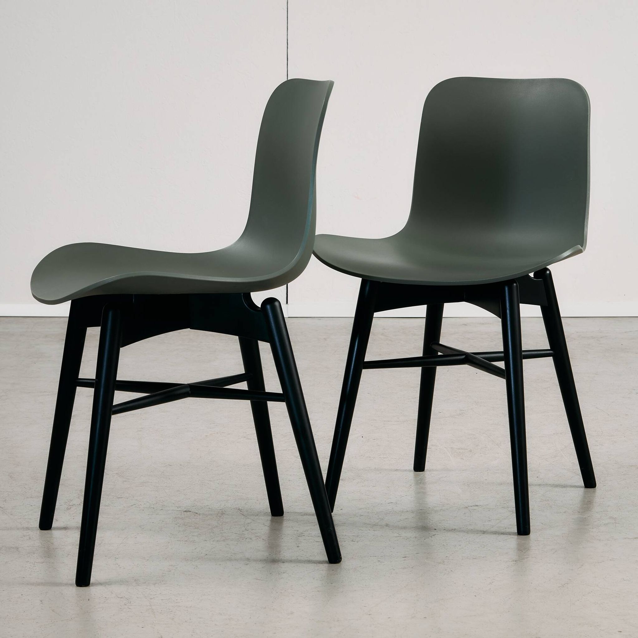 Set of Four 'Langue' Dining Chairs by Rune Krøjgaard and Knut Bendik Humlevik for NORR11, 2011
