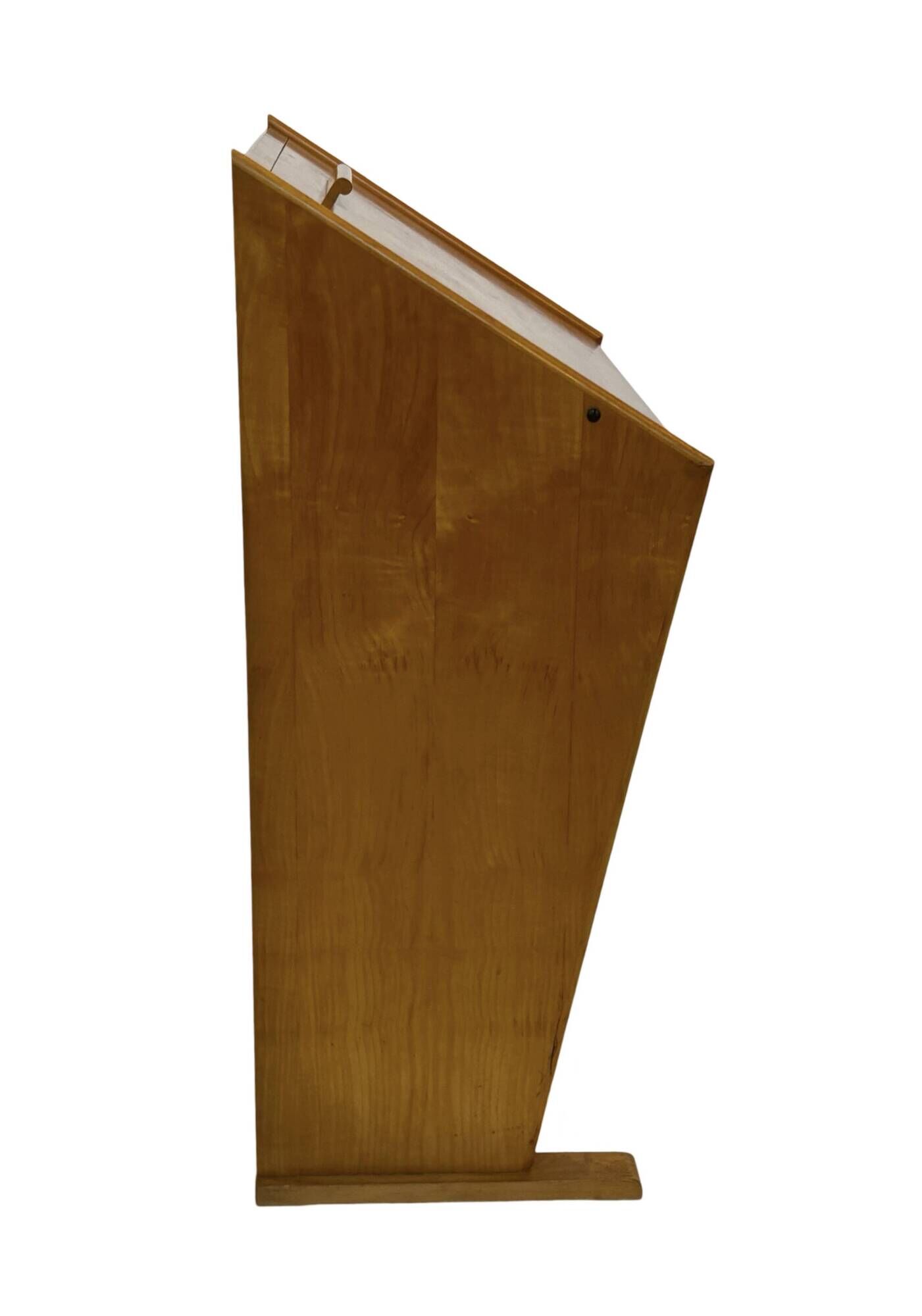 Vintage Oak Secretary Desk by Cor Alons for Den Boer Gouda