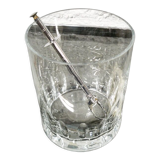 Large crystal ice bucket