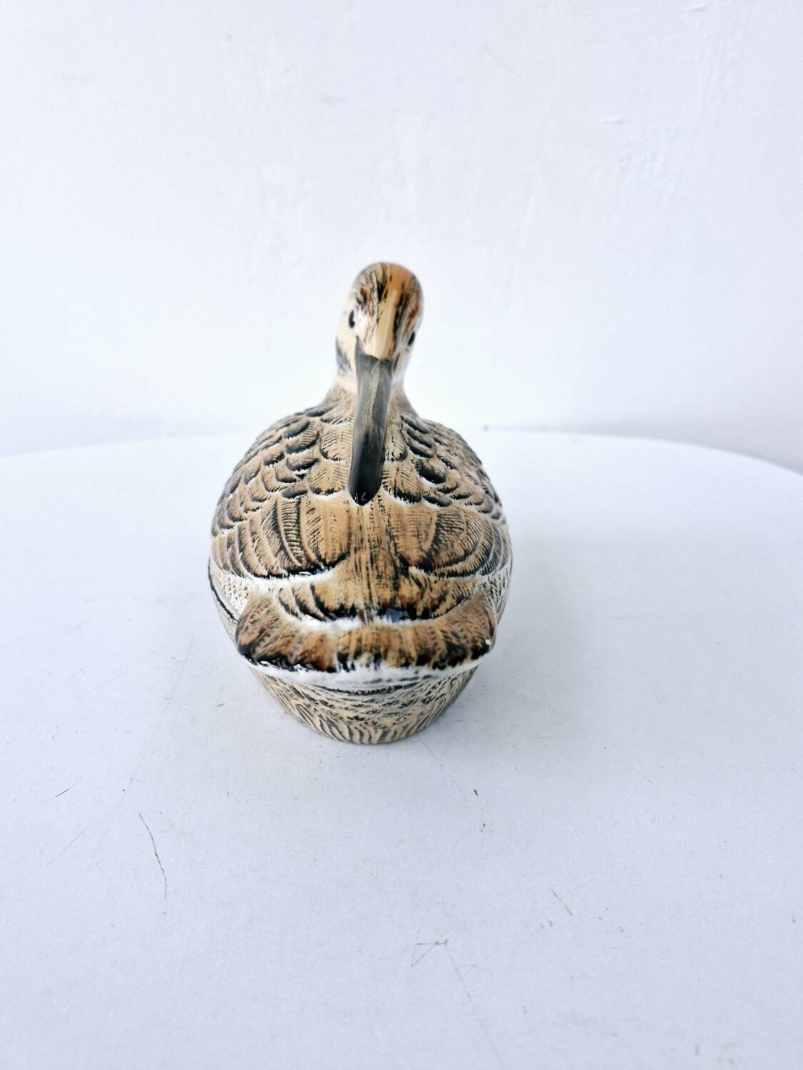 Vintage Earthenware Terrine Michel Caugant Woodcock