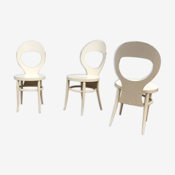 Set de 4 chaises Mouette Baumann