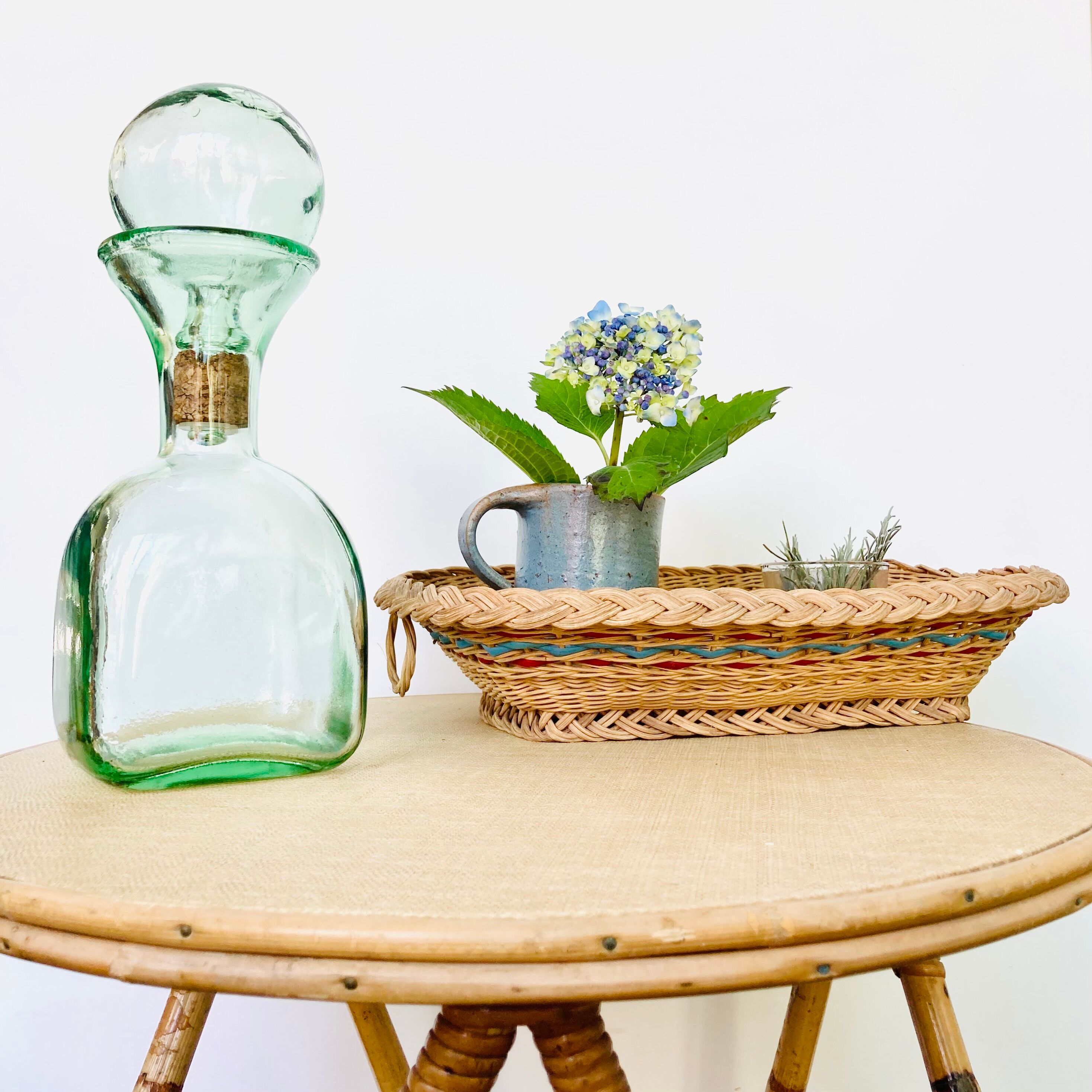 Vintage Glass Carafe