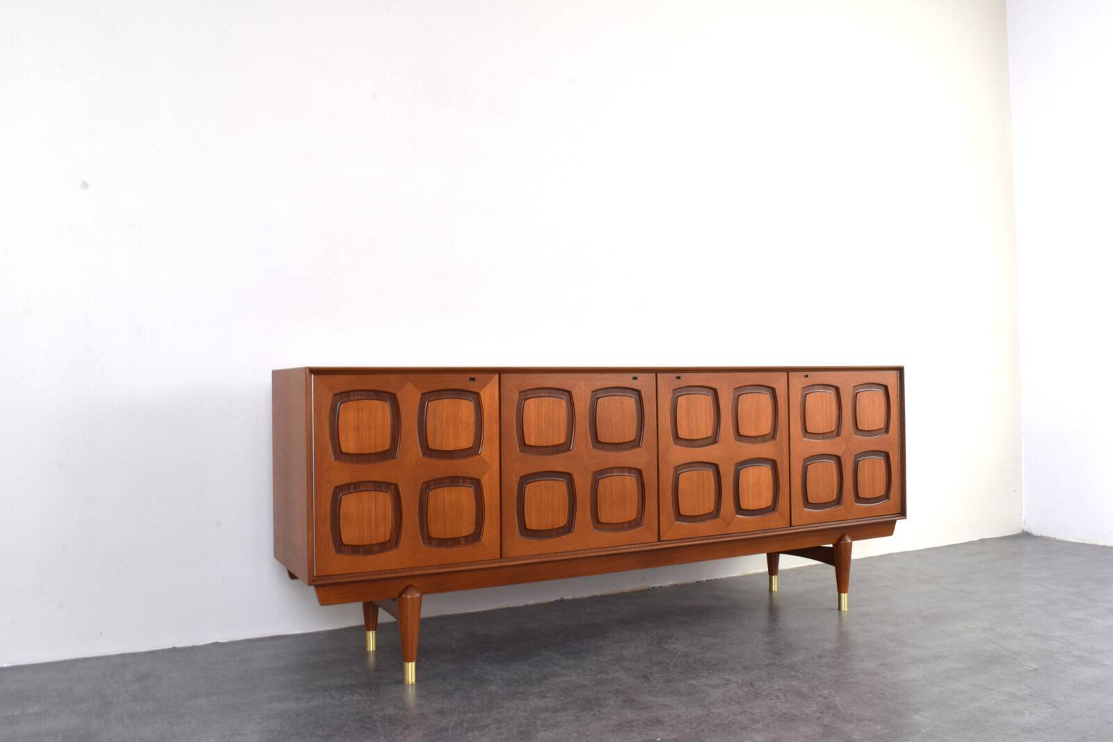 Mid-Century Teak Sideboard by Rolf Rastad & Adolf Relling for Gustav Bahus