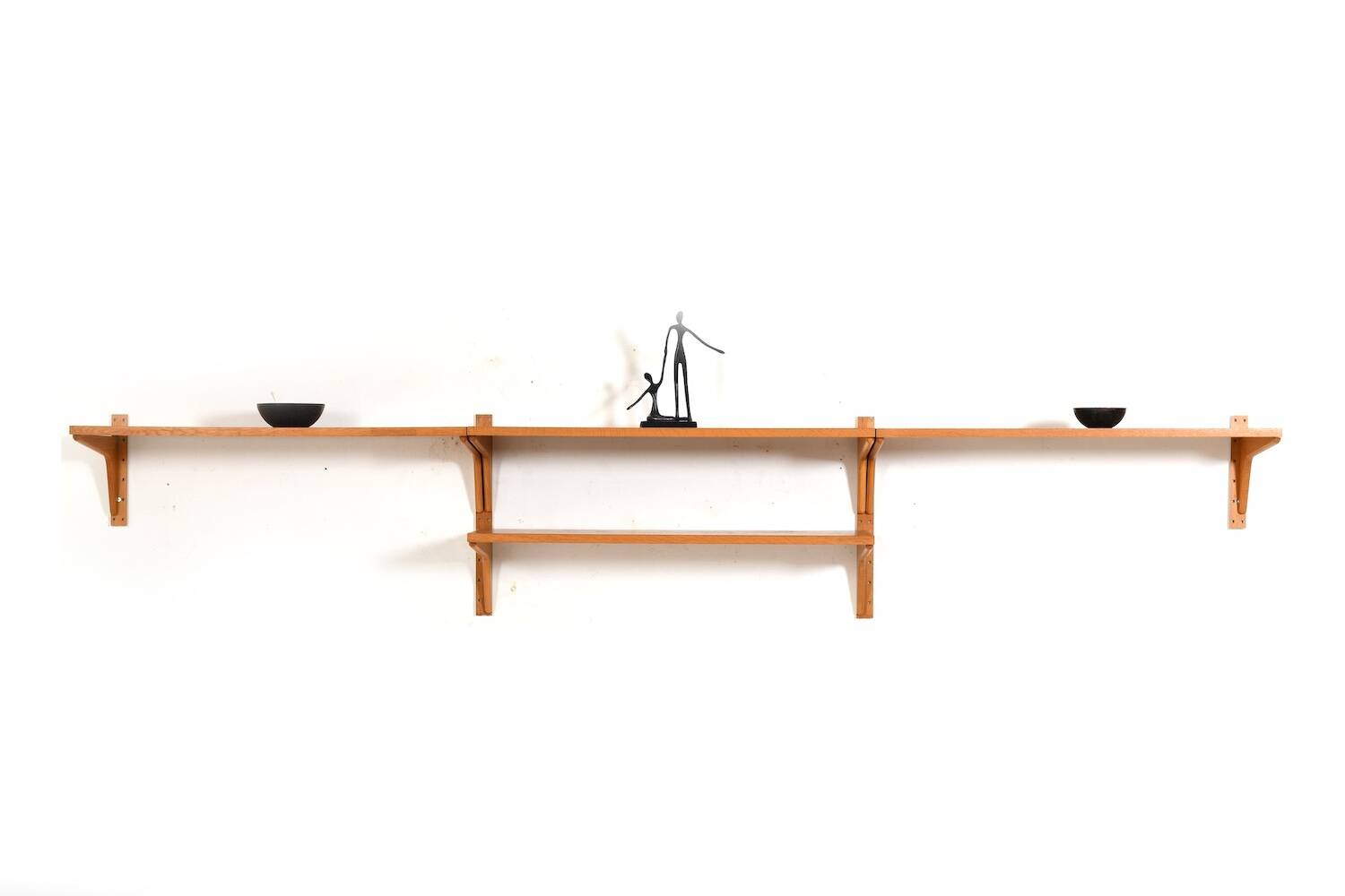 Oak Shelf System by HG Furniture Denmark 1960s