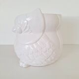 White owl planter
