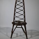 Chaise Haute en Bambou par Dirk Van Sliedrecht pour Rohe Noordwolde, 1950s