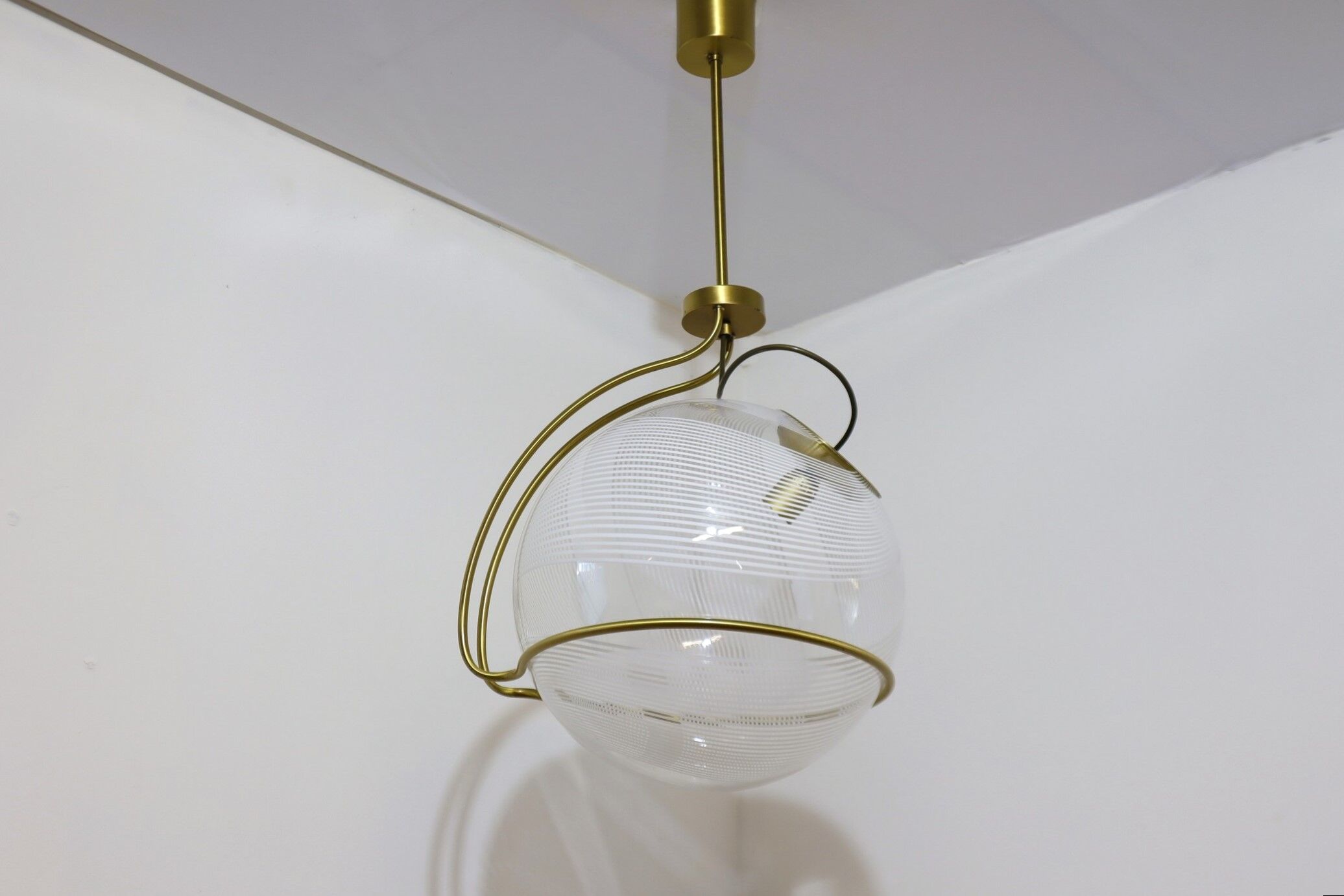 Lino Tagliapietra hanging lamp La Murrina 1970s