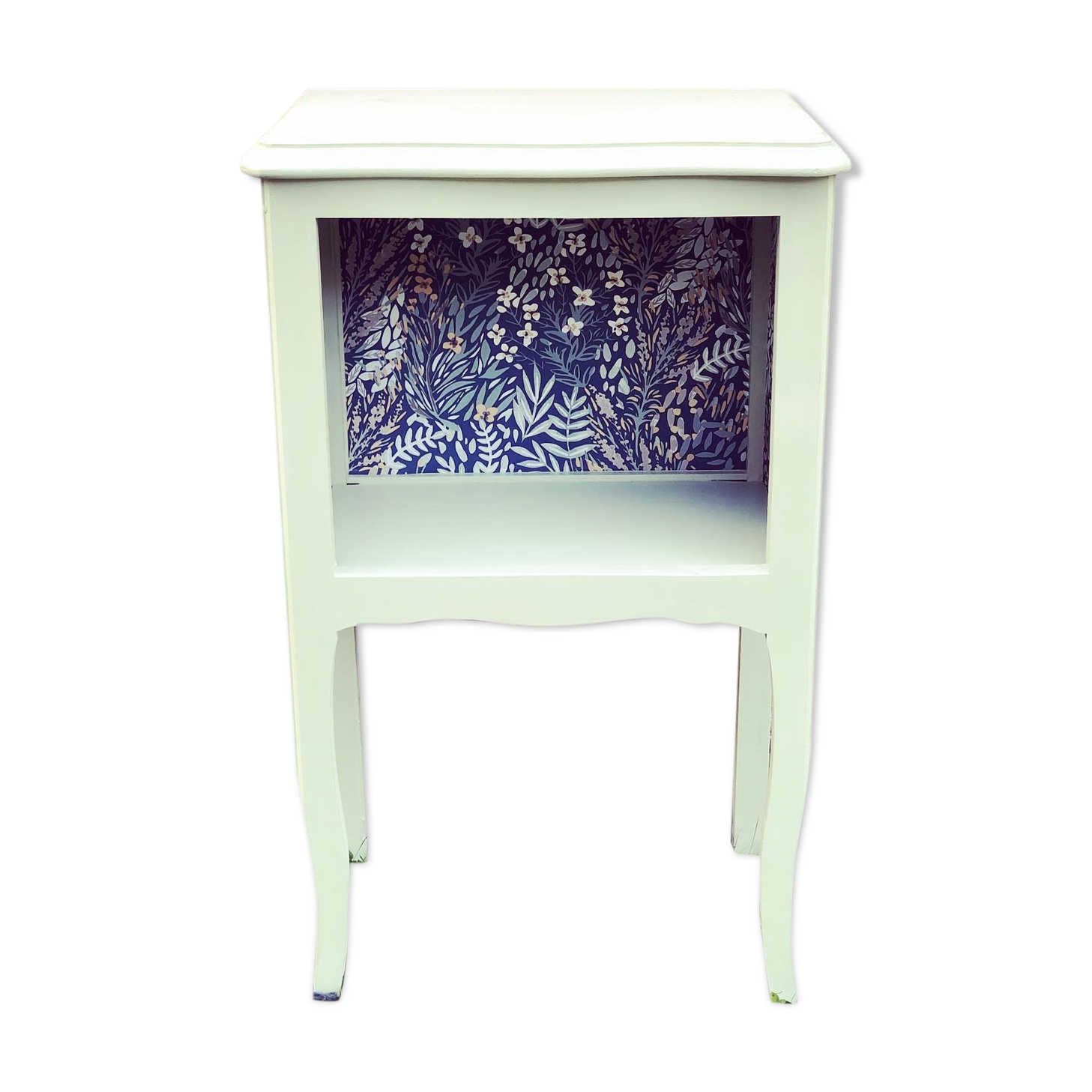 Bedside or vintage extra furniture restyled ANÉMONE