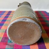 Pichet en grès vernissé kaki