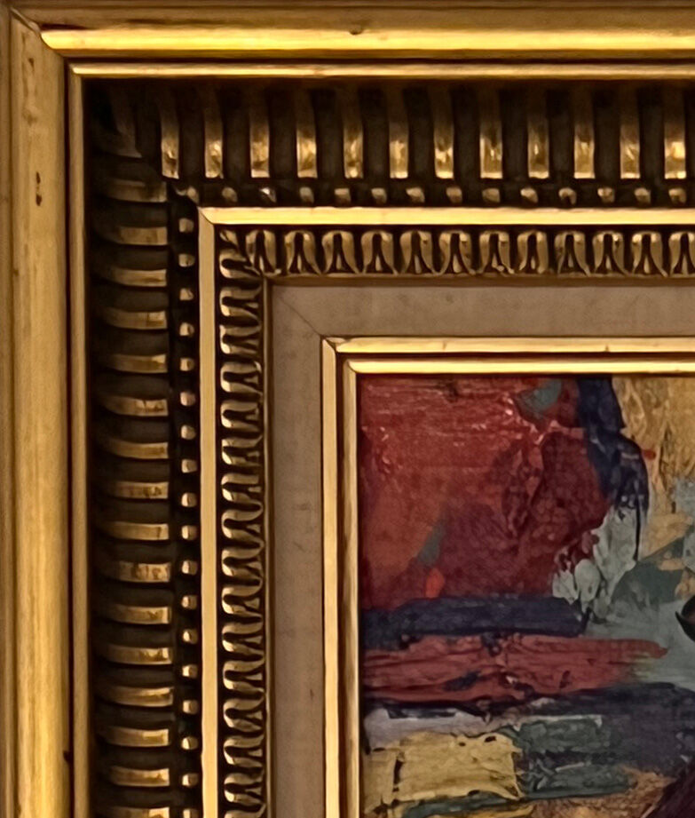 Oil on canvas by Henry d'Anty