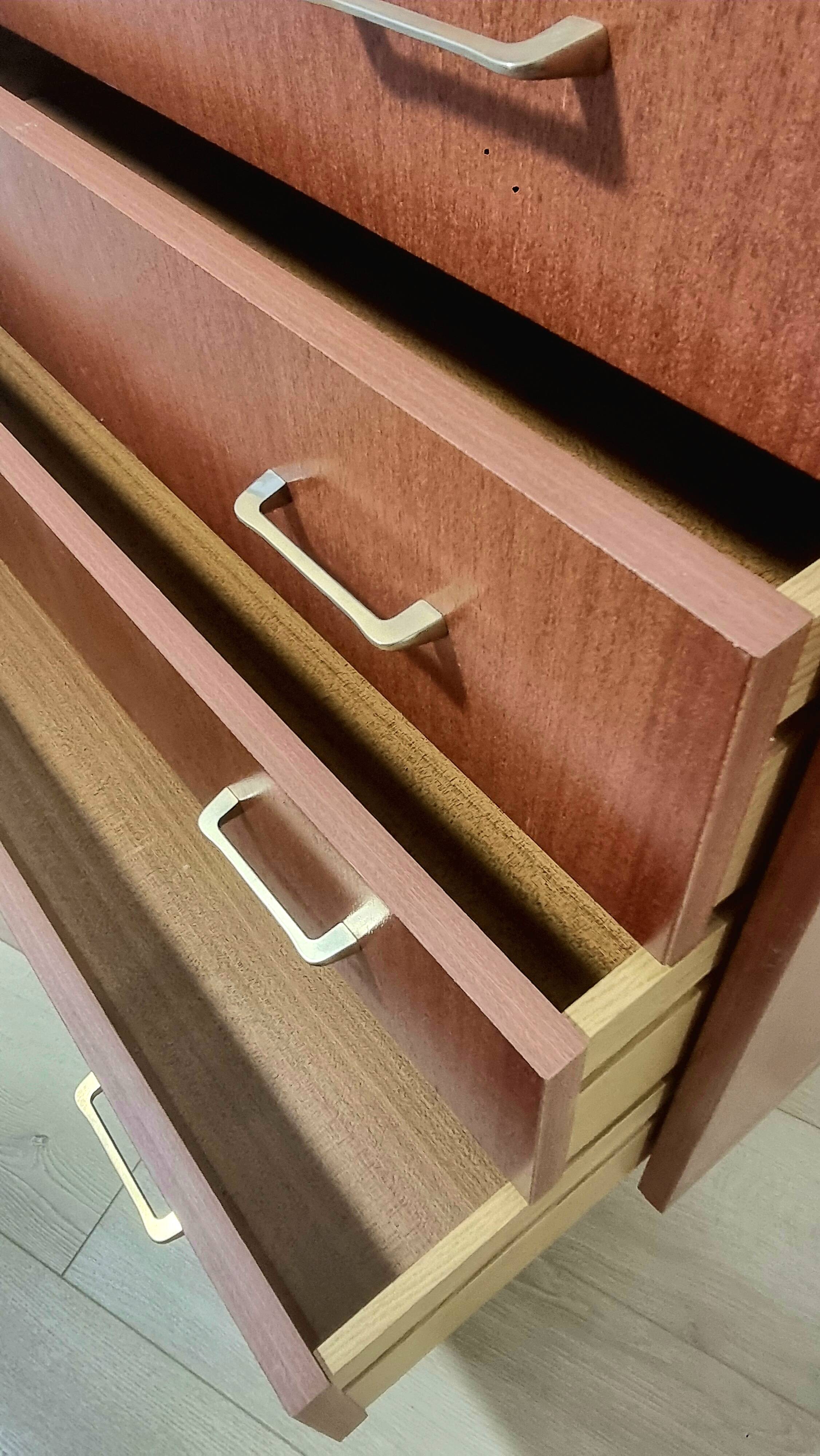 Scandinavian teak chest of drawers from the 1970s