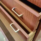 Scandinavian teak chest of drawers from the 1970s