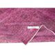 Vintage Handmade Turkish Wool Area Rug Redyed in Pink for Modern Interiors