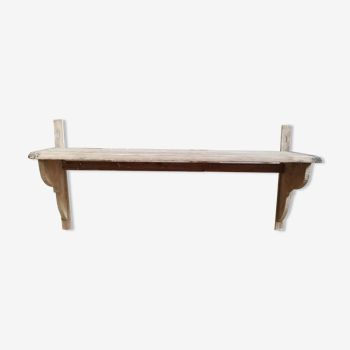 Wooden shelf