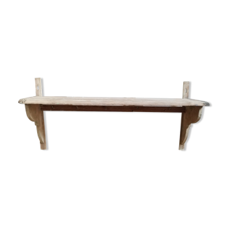 Wooden shelf