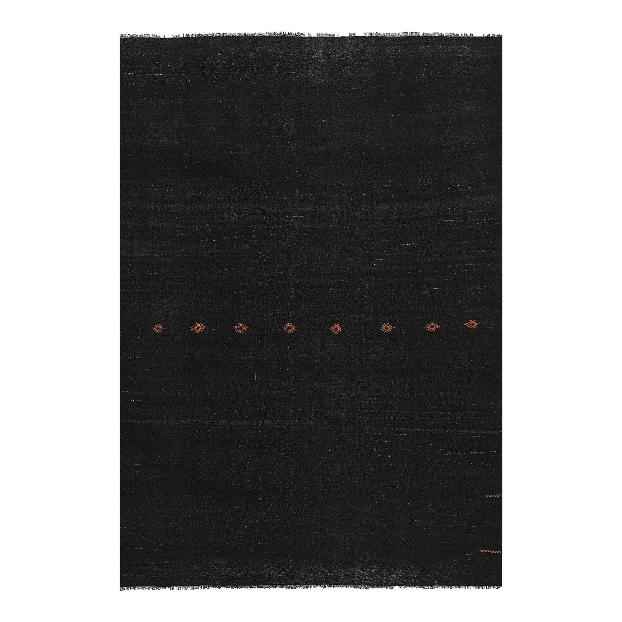 Vintage Turkish kilim handwoven 205x300 cm