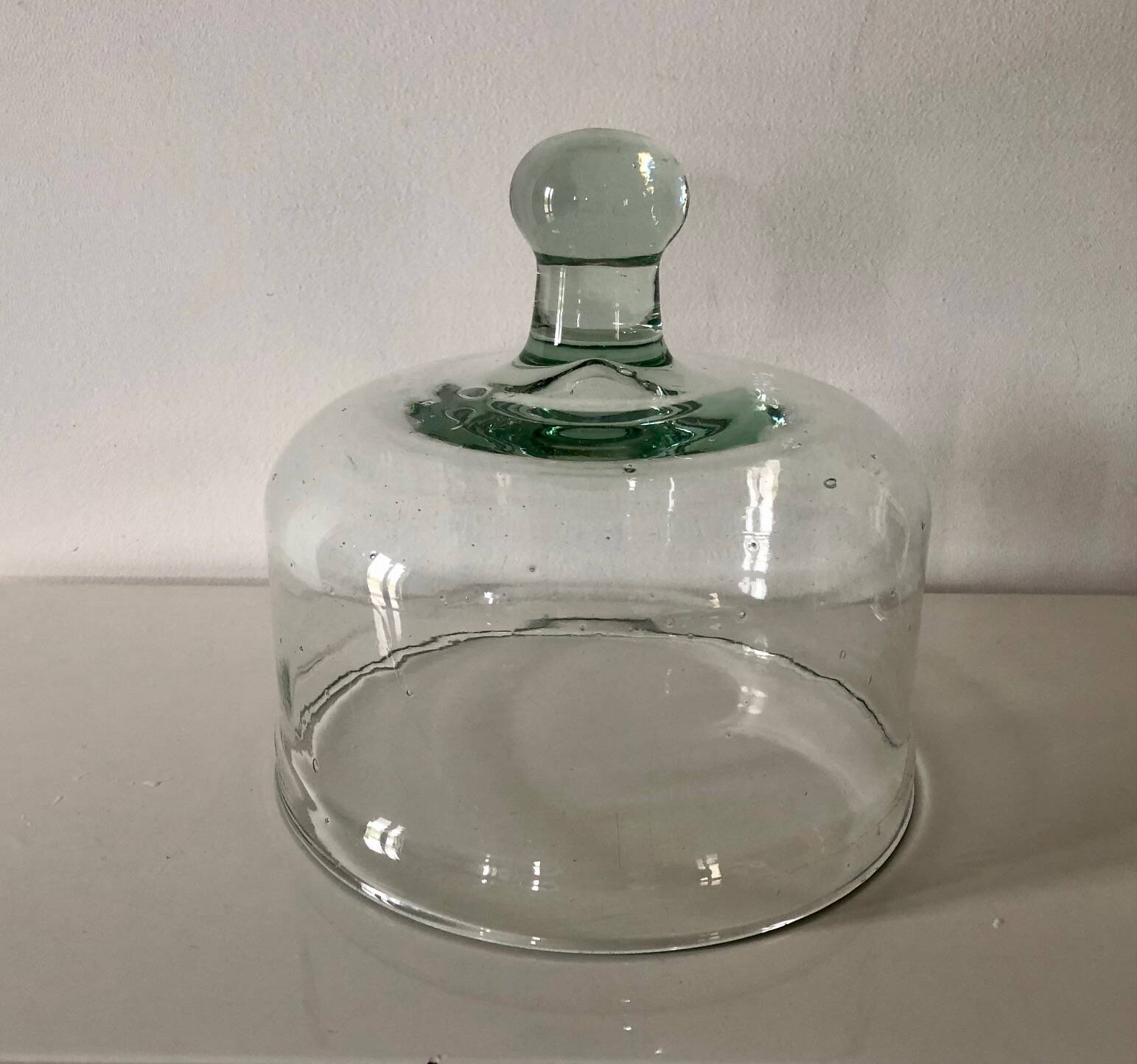 Glass bell 18x17 cm