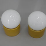 All Glass Design Table or Bedside Lamps, 1960s