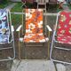 3 fauteuils pliant de camping