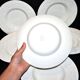 Wedgwood set of 6 pasta plates, Patrician garland, England