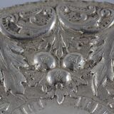 Silver fruit bowl