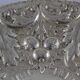 Silver fruit bowl