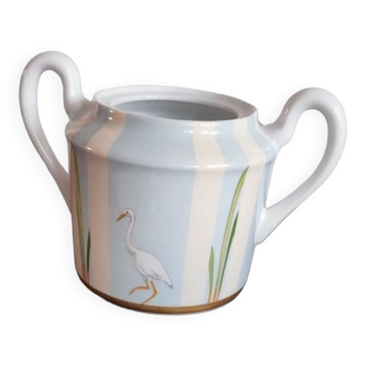 Sucrier en porcelaine Hermès