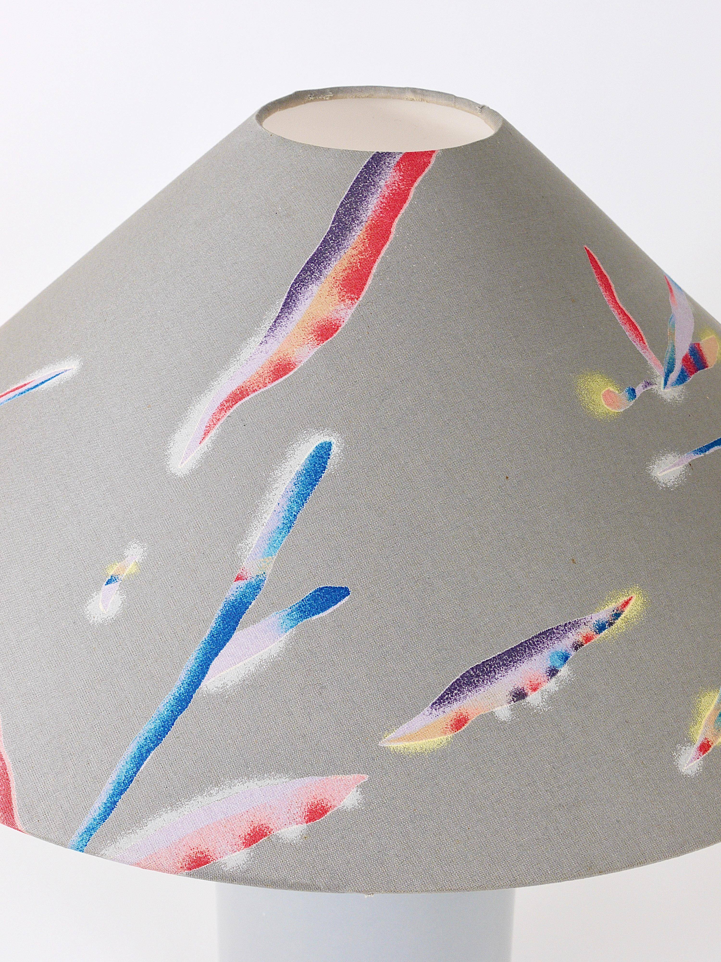 Post-modern coloured table lamp, Italy, 1980s