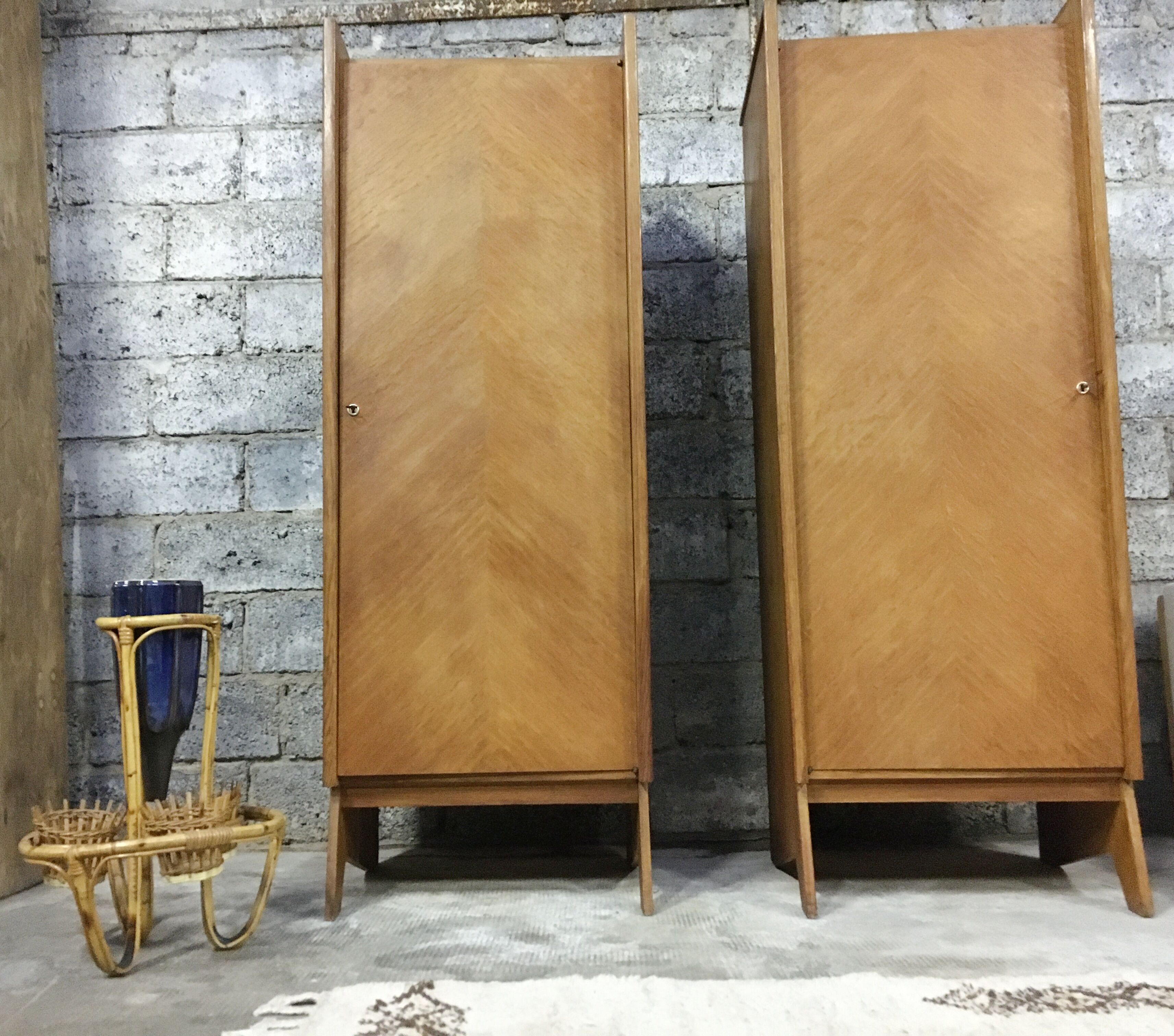 Pair of university wardrobes
