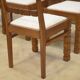 Ensemble de 6 chaises brutalistes 1960’s