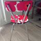Chaise en formica imprimé Marimekko