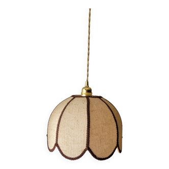 Jute pendant light