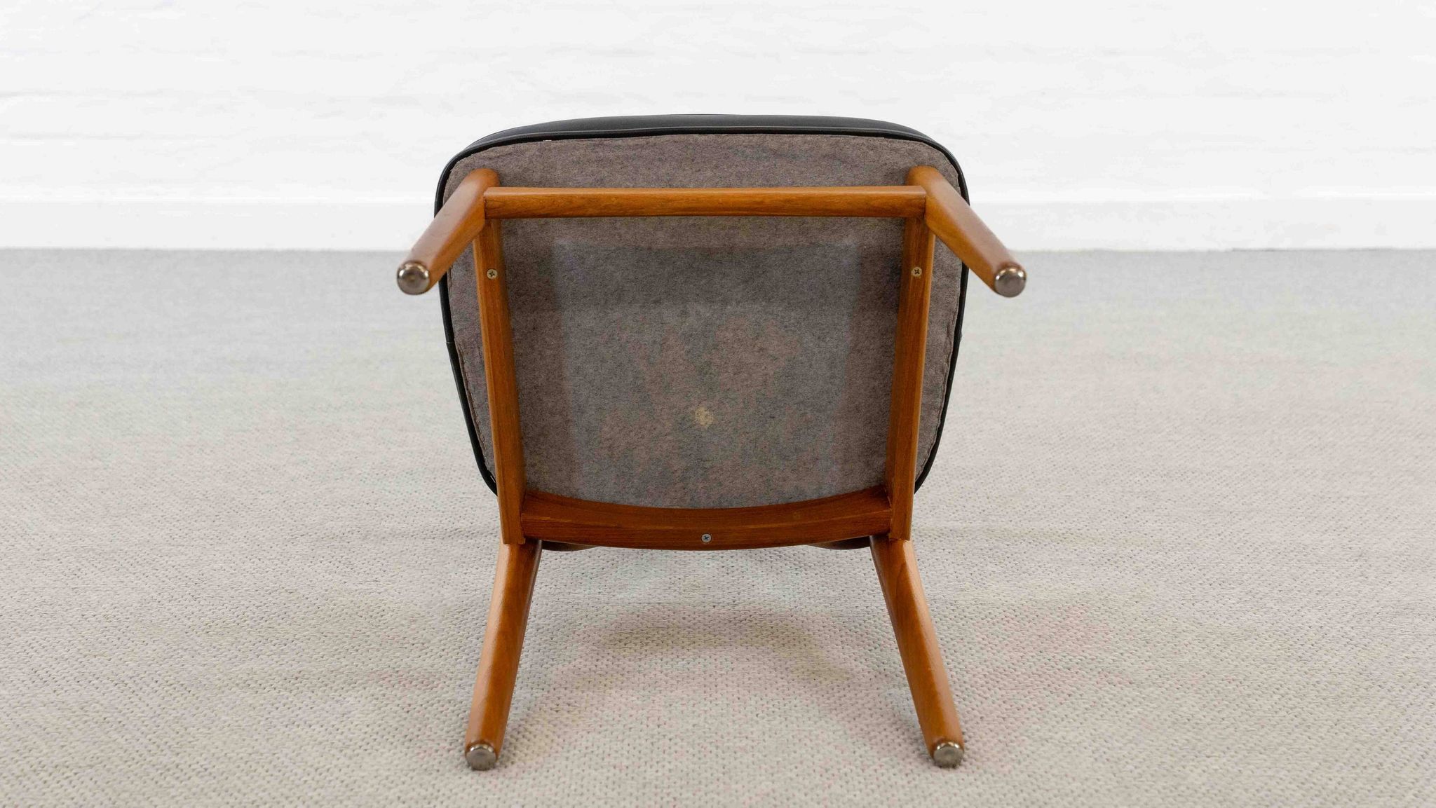 Fauteuil modèle 255 de Henning Kjaernulf pour Bruno Hansen