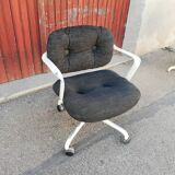 Armchair on wheels by Morrison & Hannah edition Knoll
