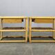 Pair of bamboo bedside tables by Kenneth Bergenblad for DUX, 1960s