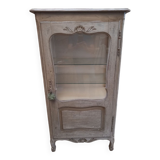 Small neo-rustic library display case