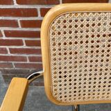 Cesca chair B64 with armrests by Marcel Breuer Design