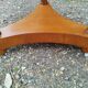 Guéridon, table d'appoint style Empire en bois et marbre