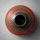 Vase Dümler & Breiden 174/15 West Germany in glazed ceramic – 1960s-70s – Brown and green gradient