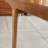 Extendable dining table in NATHAN teak