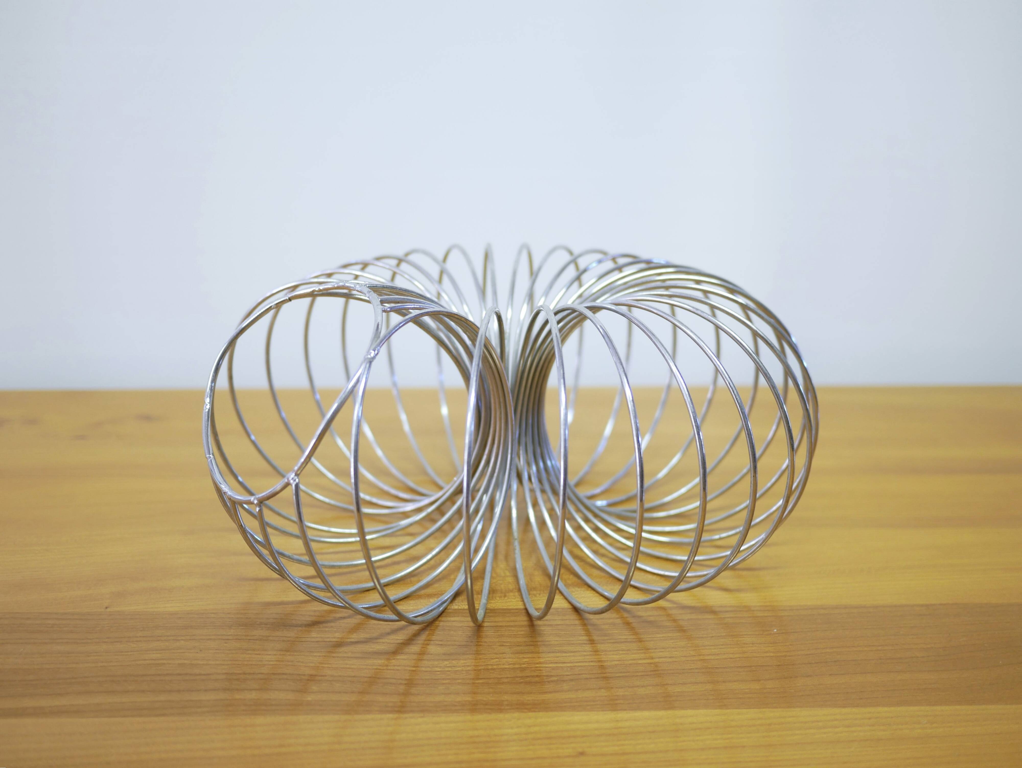 Vintage metal fruit basket