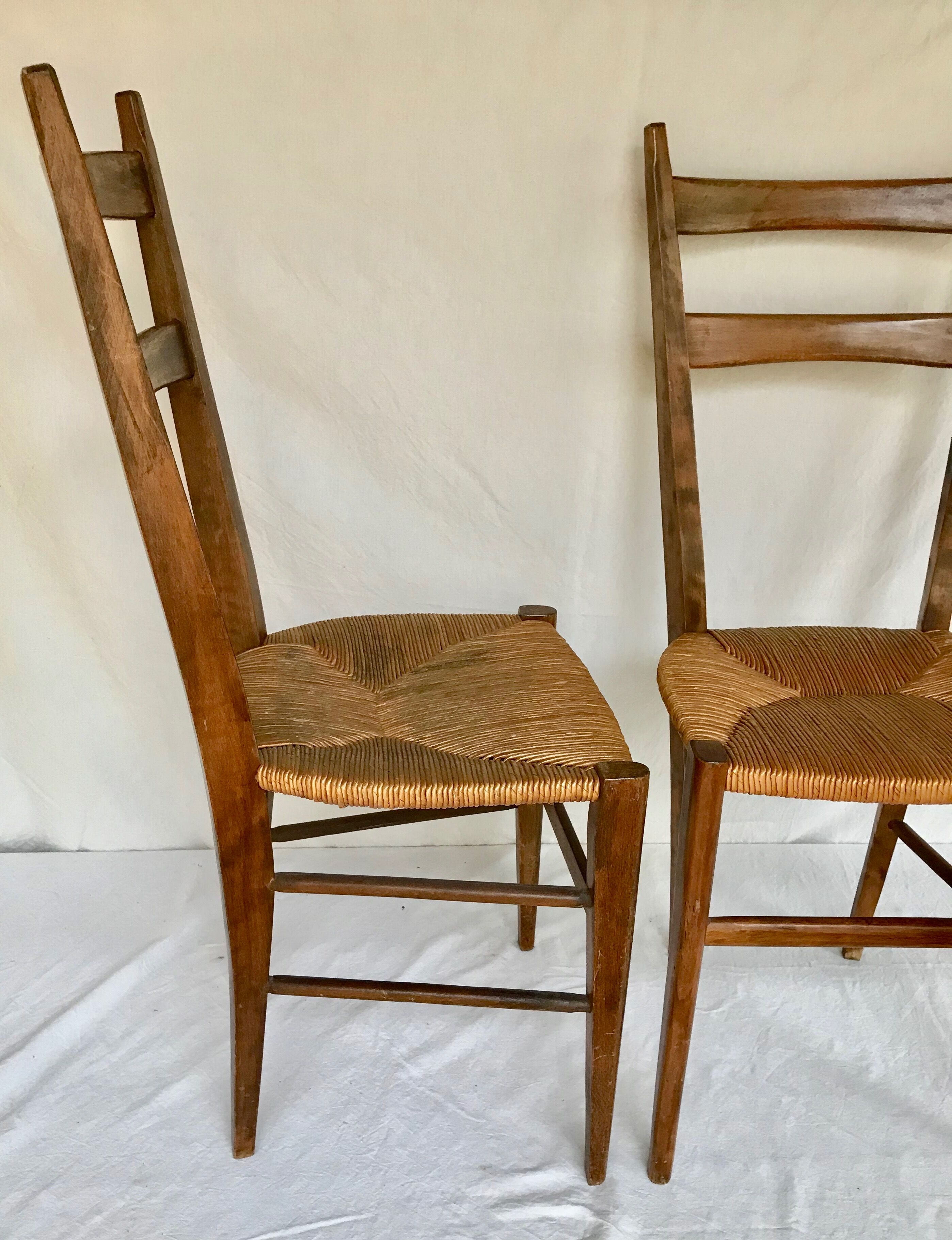 Lot of two Scandinavian spirit chairs
