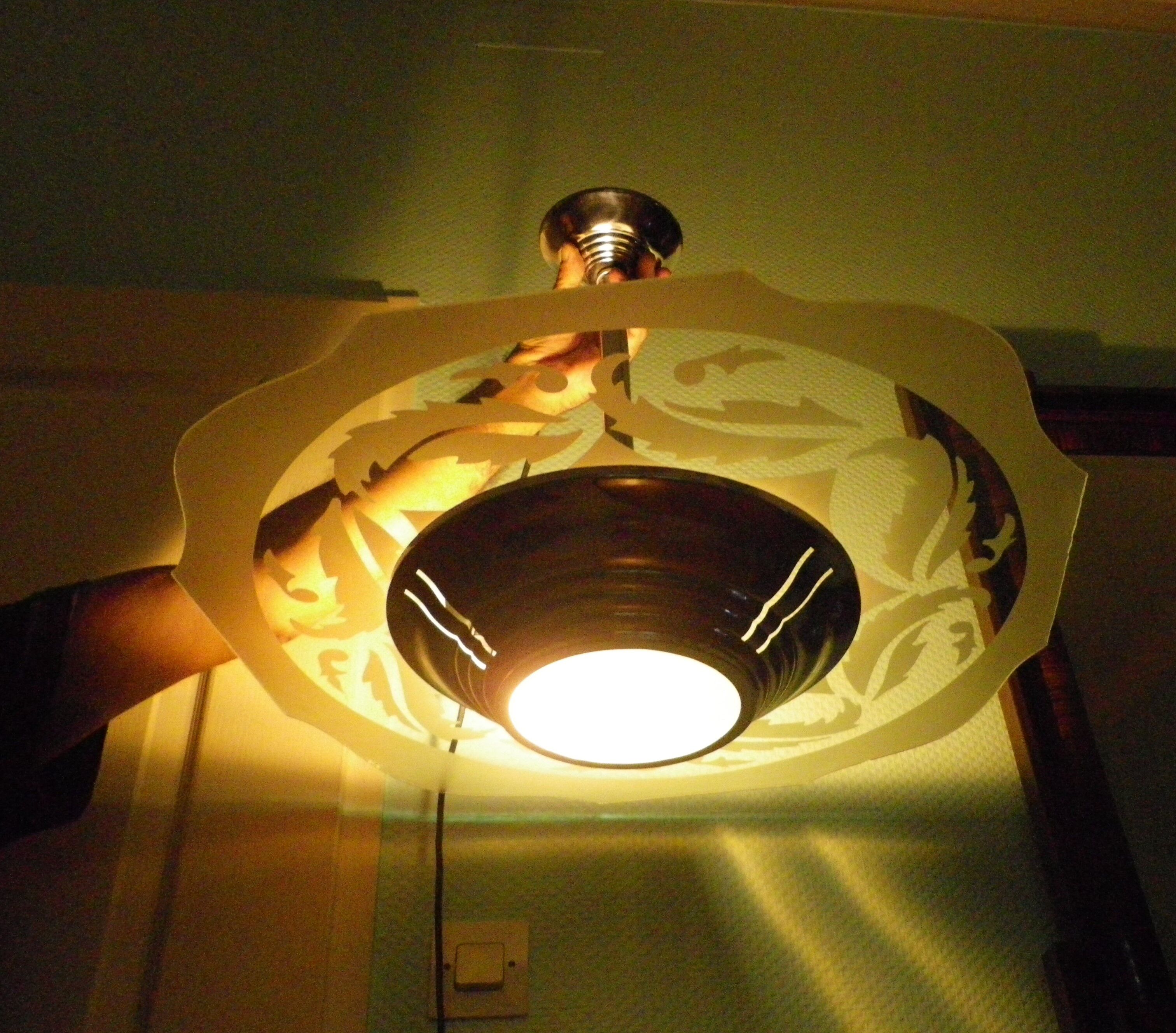Art deco chandelier from the 1920s with transparent and opalized glass, silver metal structure