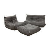 Sofa, armchair and ottoman Togo model designed by Michel Ducaroy 1973