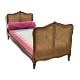 Banquette Régence double cannage