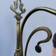 Swan neck brass lamp Art Nouveau