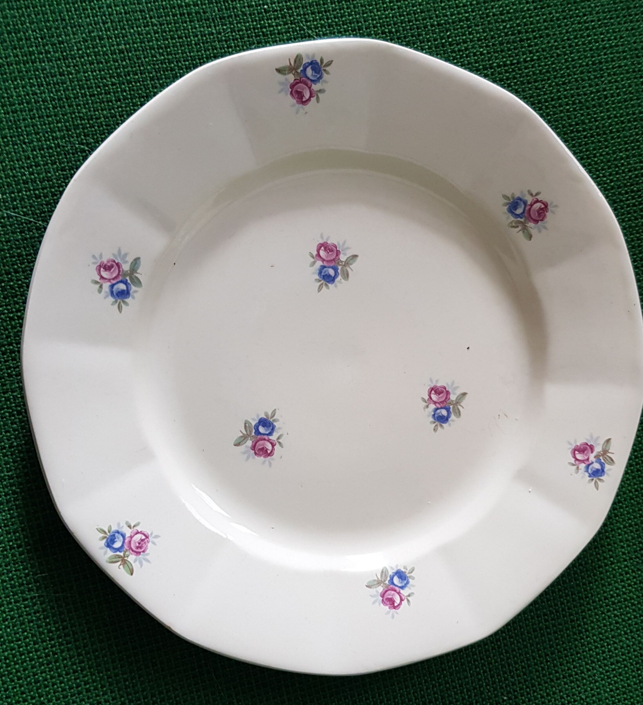 Set de 20 assiettes en faïence de Digoin Sarreguemines