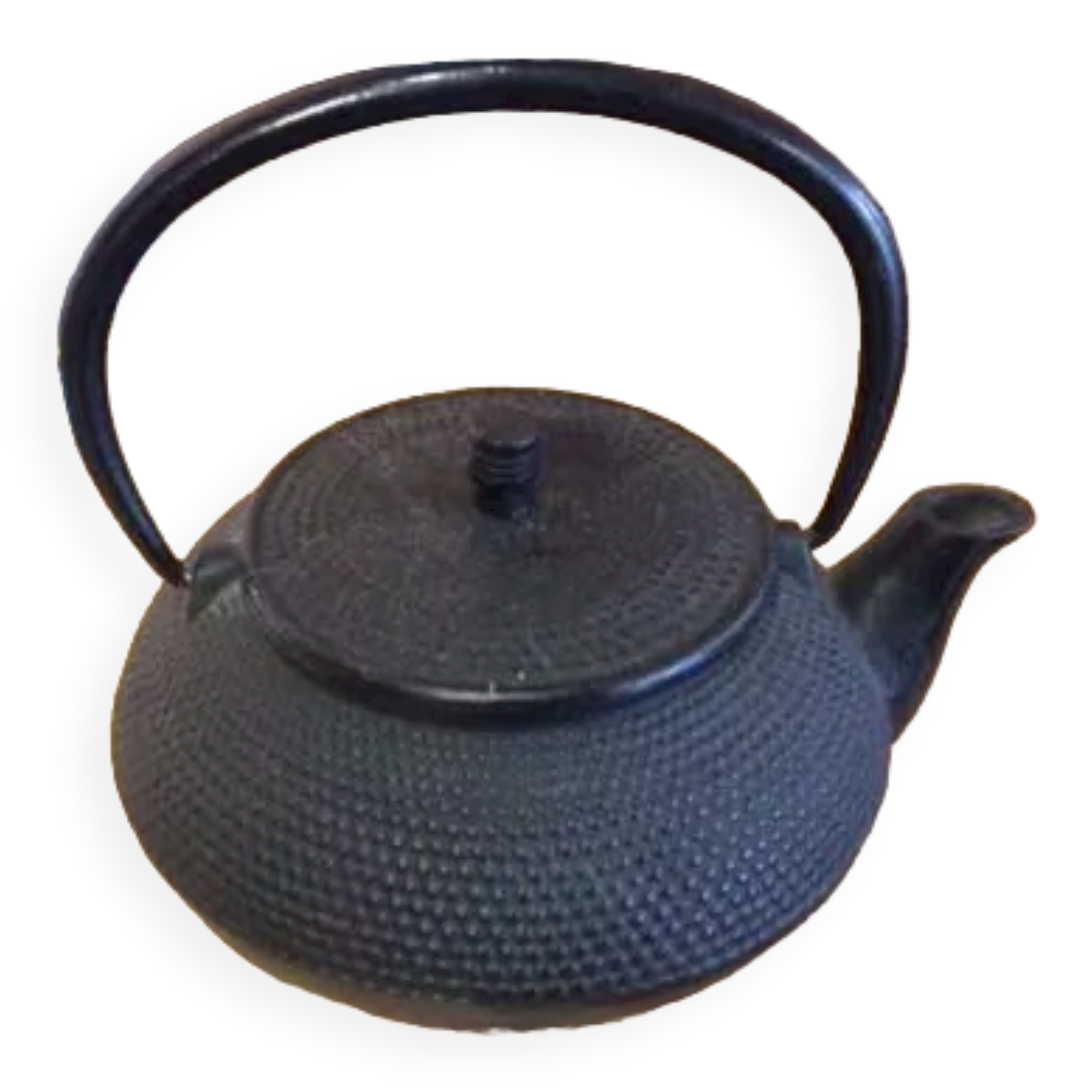 Cast iron teapot